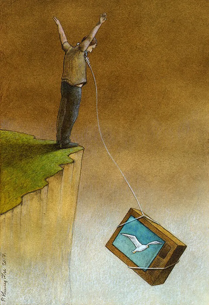 78 More Brutally Honest Illustrations By Pawel Kuczynski Show What’s Wrong With Today’s Society