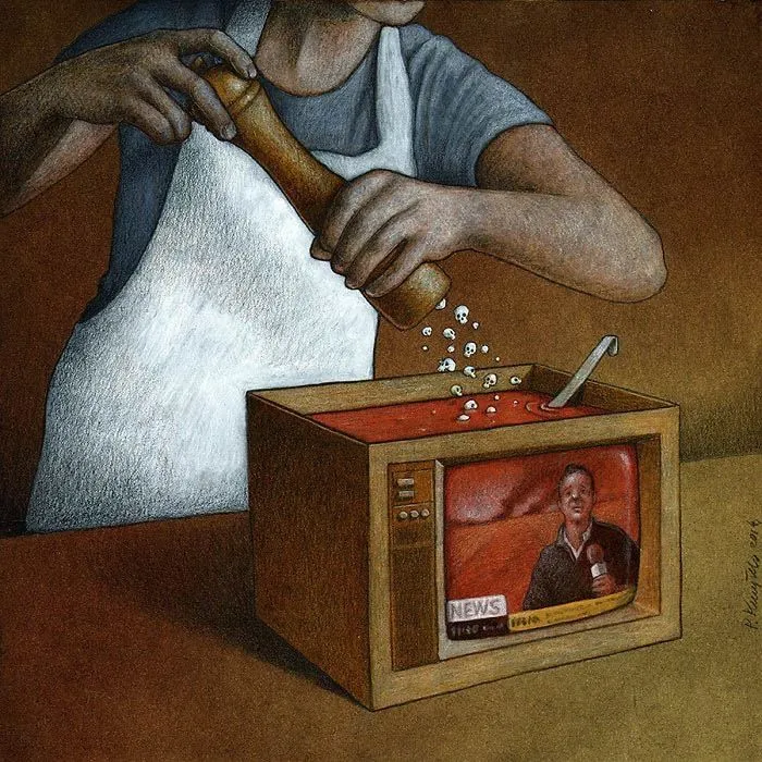 78 More Brutally Honest Illustrations By Pawel Kuczynski Show What’s Wrong With Today’s Society
