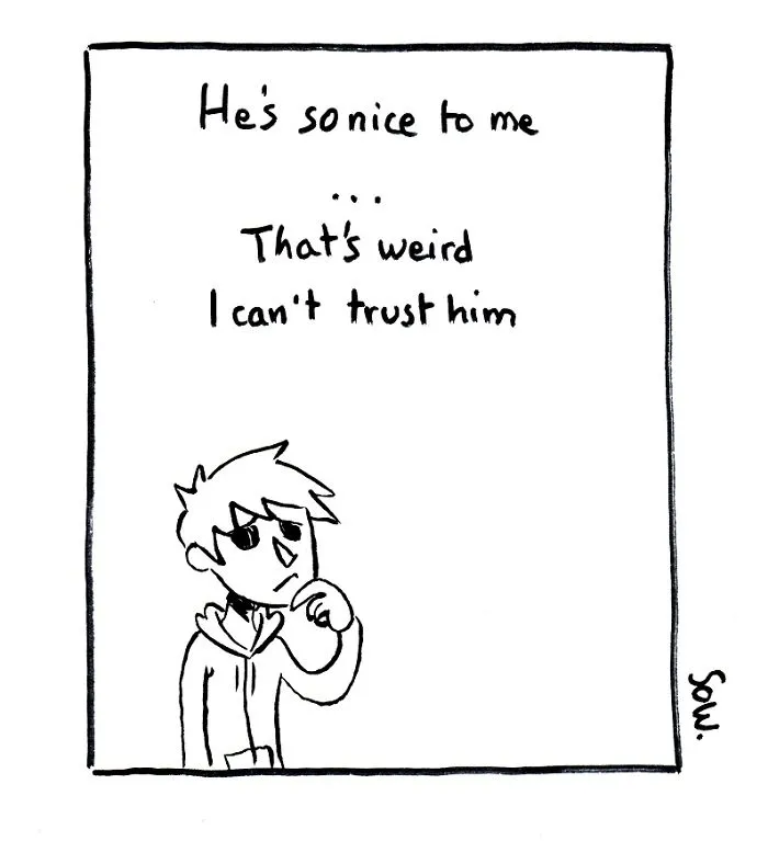 I Illustrate My Darkest Thoughts To Help People Understand What It's Like To Suffer From Mental Illness