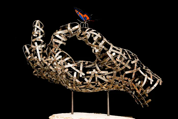 My Steel Hand Sculpture