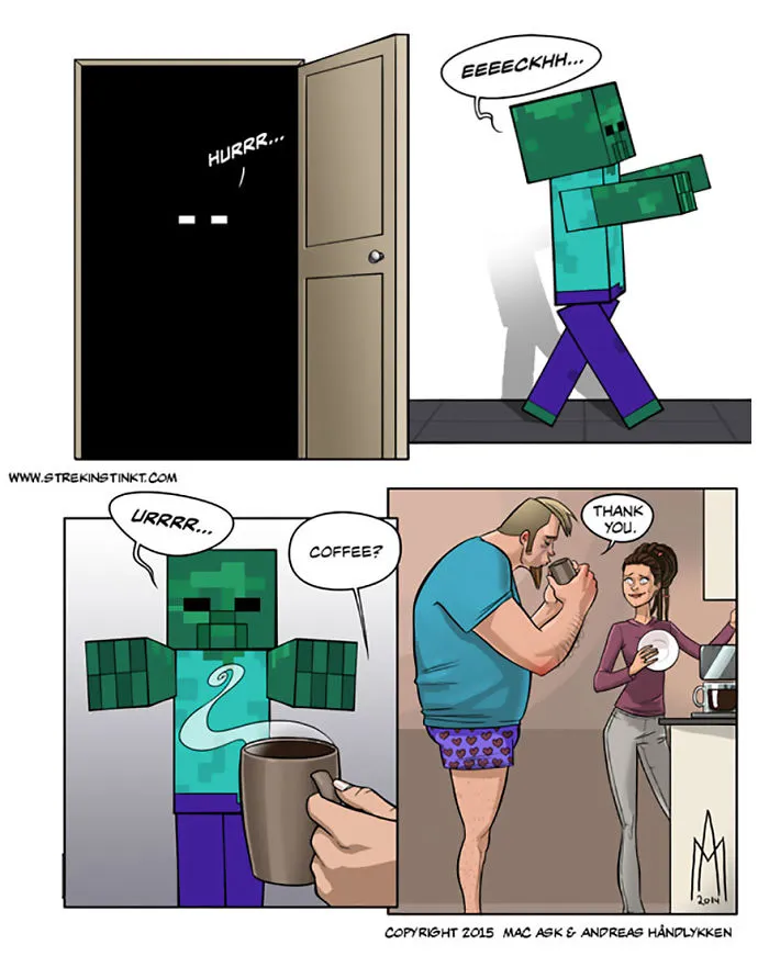 We're A Married Couple Who Illustrate Our Everyday Problems With A Surreal Twist