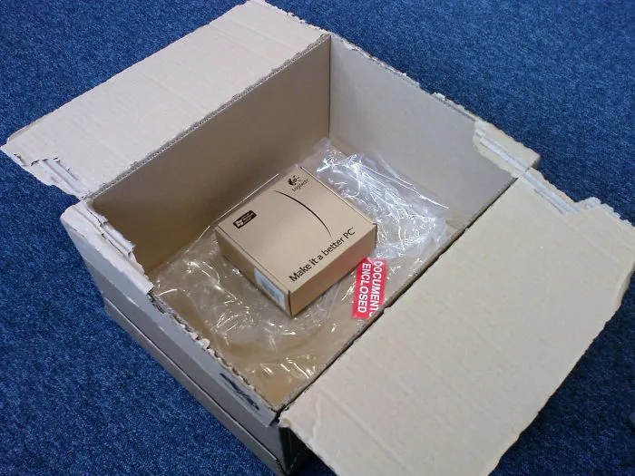 For A Tiny Webcam In A Tiny Box, Amazon Decided To Use A Huge Box The Guy In The Old Yellow Pages Ads Might Want To Stand On