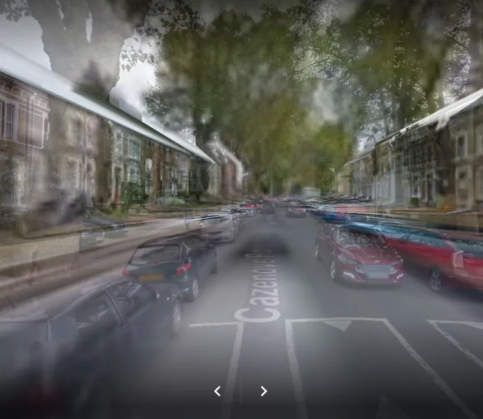 Google Maps Glitched Out But It Looks Awesome