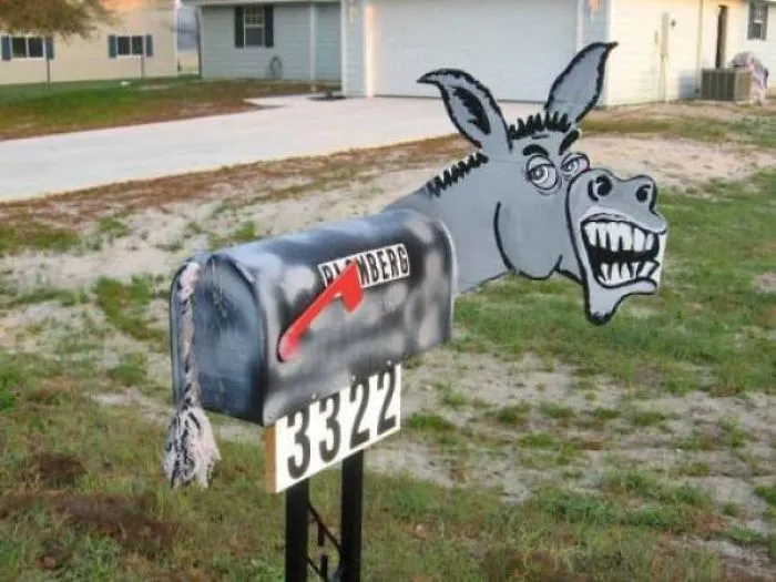 Guess Where You Have  To Put The Mail In
