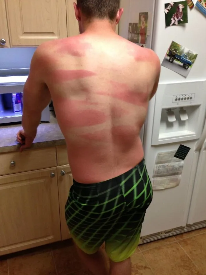 "Just Spray It Quickly Dude, I Don't Need You To Rub It In"