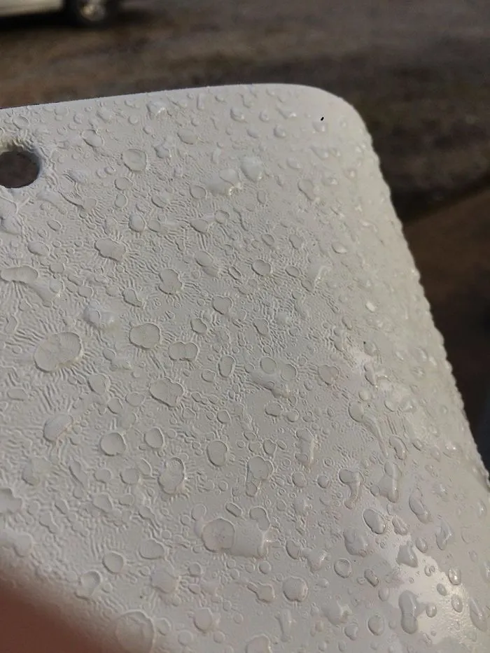 The Way The Rain Made This Paint Dry