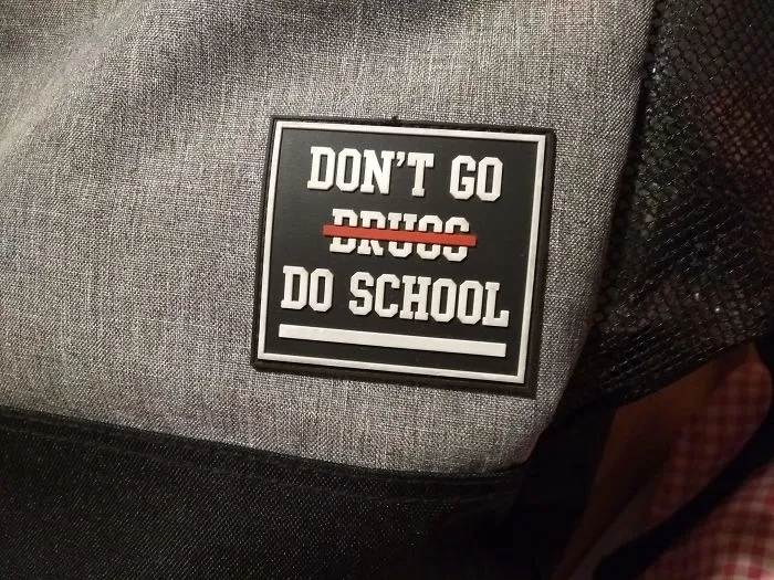 This Was On A School Backpack. I'm Still Not Sure About It