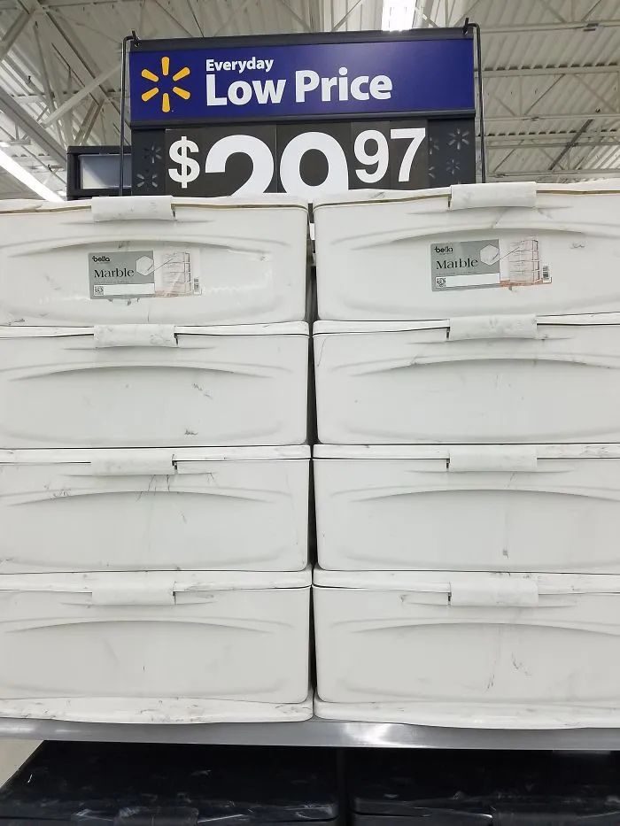 The Style Is Supposed To Be In "Marble", But Instead They Just Look Dirty