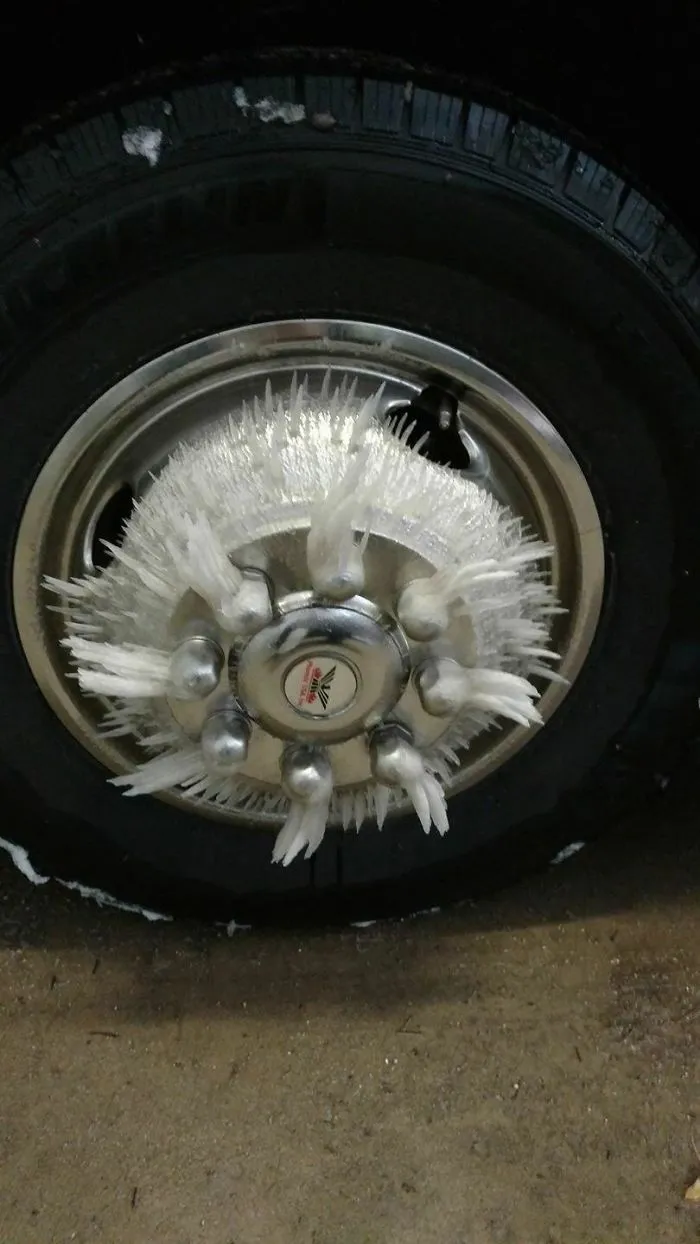 Slushy Roads + Centrifugal Force = Art