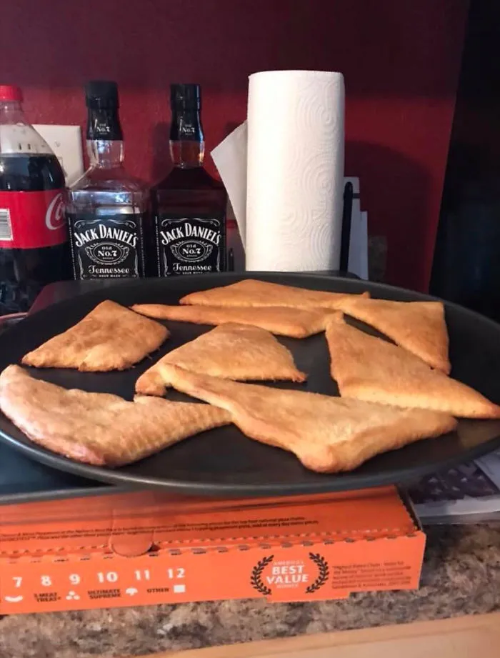 My Friend's Mother Thought That The Croissants Would Just Roll Themselves Up While Cooking