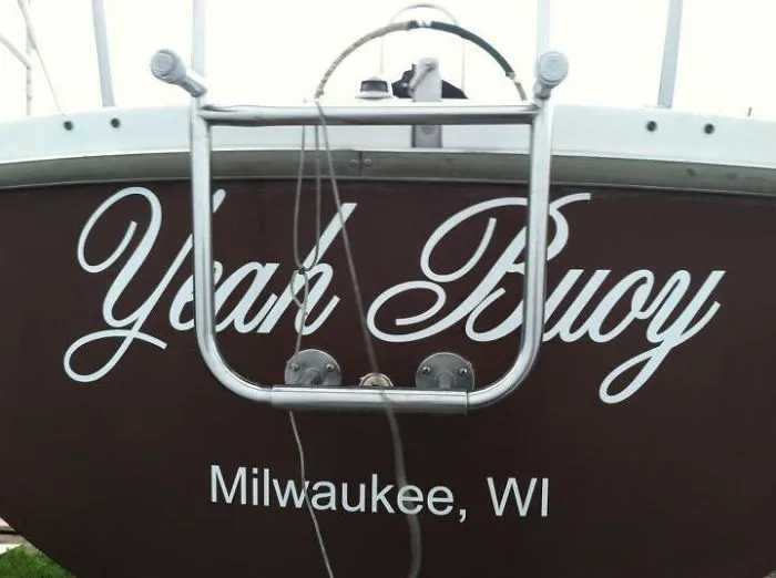 Funny named boat 