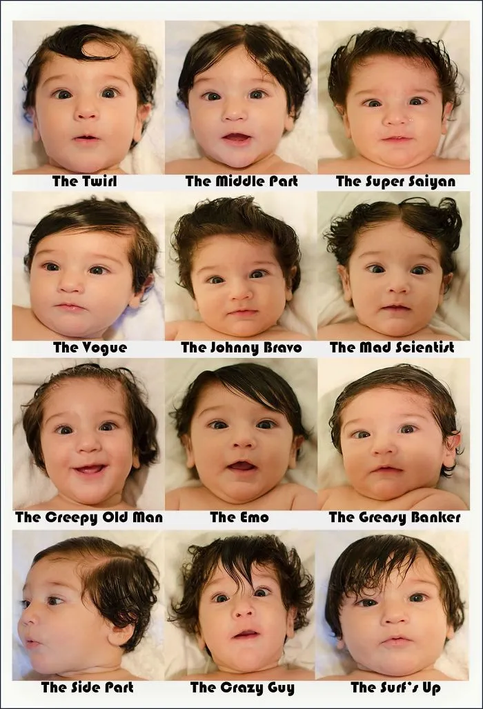 People Kept Commenting On How Much Hair Our Baby Son Has, So Naturally This Was The Next Step