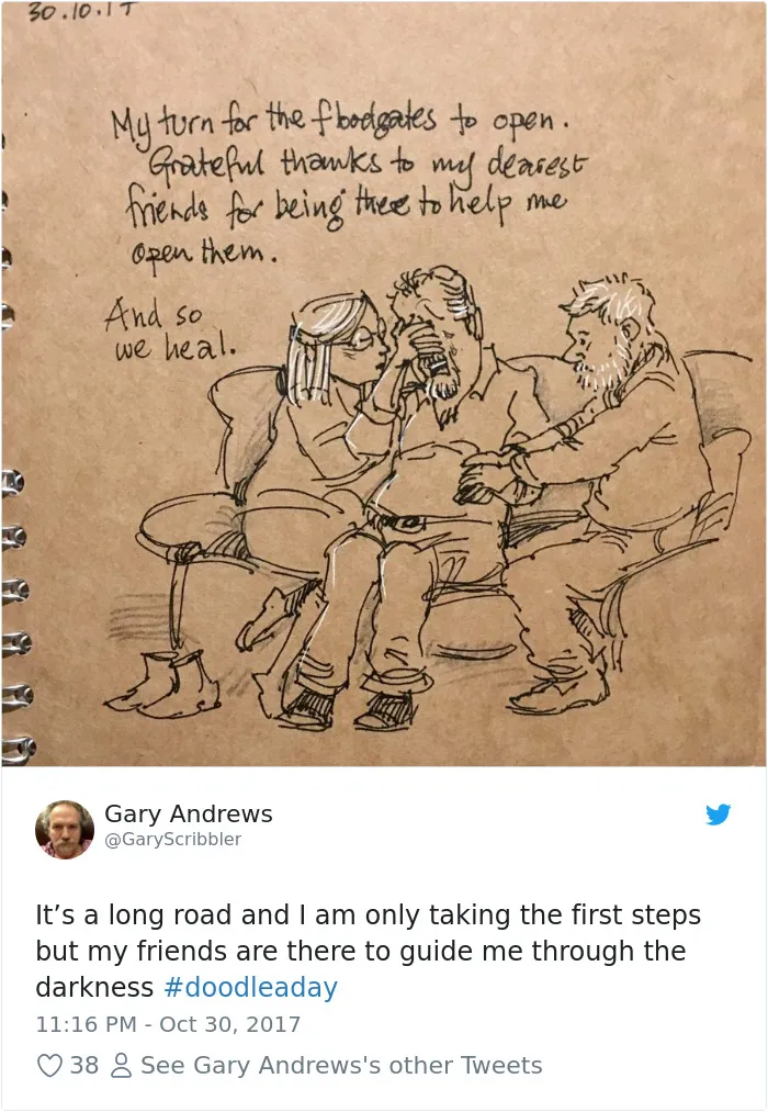 Disney Animator Illustrates Life With Two Children After His Wife Dies, And It Will Break Your Heart