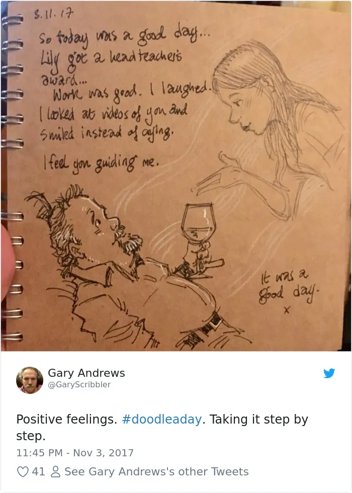 Disney Animator Illustrates Life With Two Children After His Wife Dies, And It Will Break Your Heart