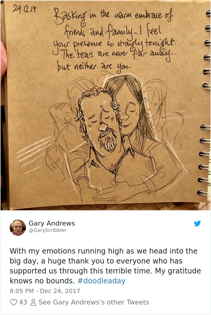 Disney Animator Illustrates Life With Two Children After His Wife Dies, And It Will Break Your Heart