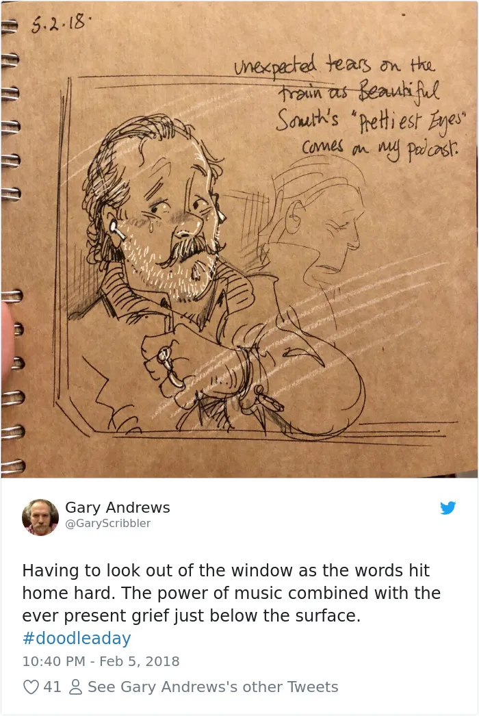 Disney Animator Illustrates Life With Two Children After His Wife Dies, And It Will Break Your Heart