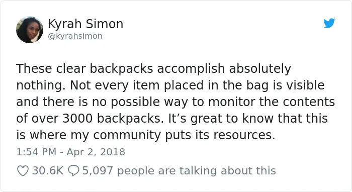 Parkland Students Are Trolling Their Mandatory Clear Backpacks By Carrying Things That Scare Conservatives The Most