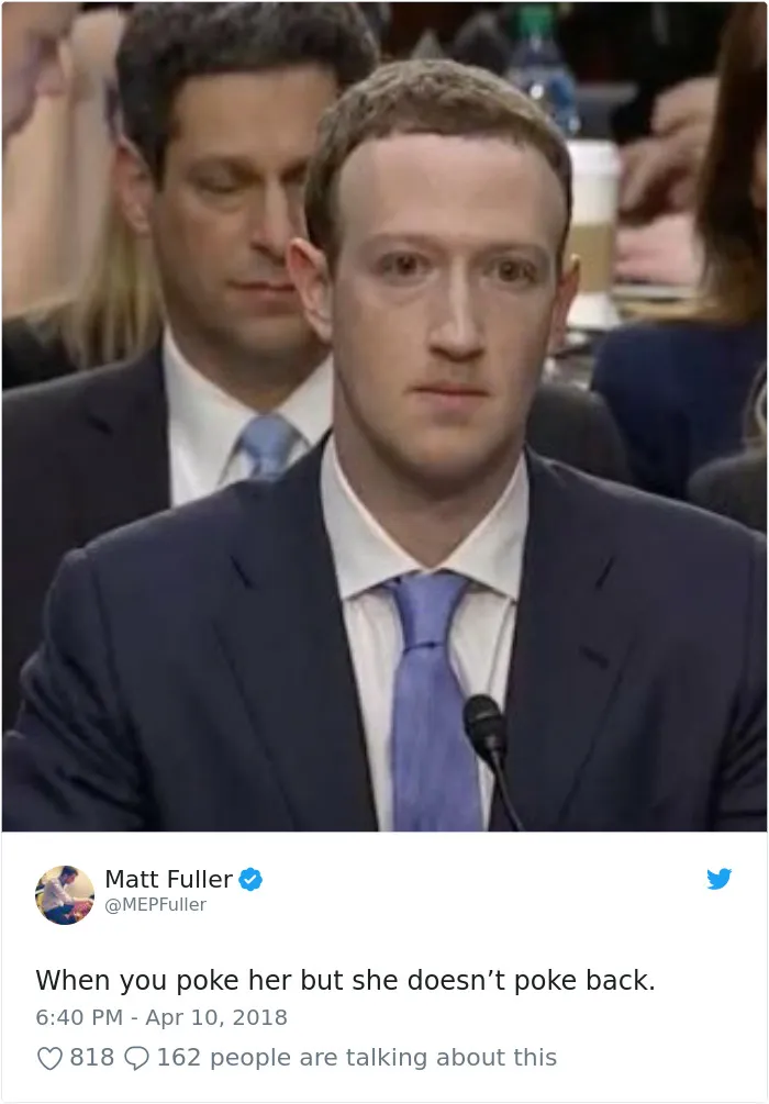 58 Hilarious Ways The Internet Trolled Mark Zuckerberg Testifying Before Congress
