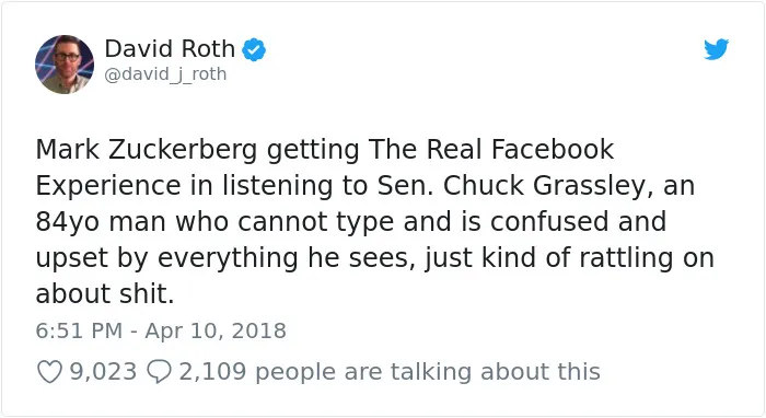 58 Hilarious Ways The Internet Trolled Mark Zuckerberg Testifying Before Congress