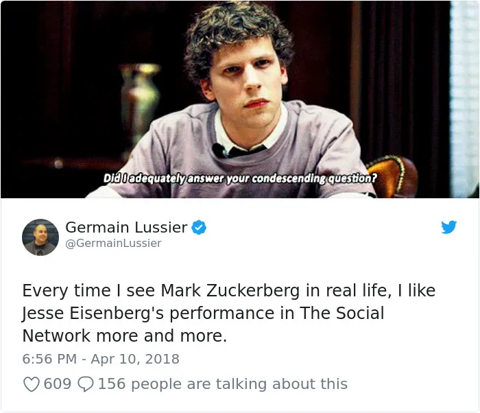 58 Hilarious Ways The Internet Trolled Mark Zuckerberg Testifying Before Congress