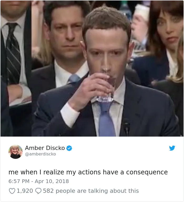 58 Hilarious Ways The Internet Trolled Mark Zuckerberg Testifying Before Congress