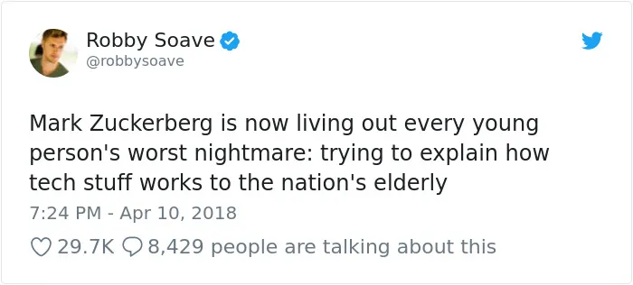 58 Hilarious Ways The Internet Trolled Mark Zuckerberg Testifying Before Congress