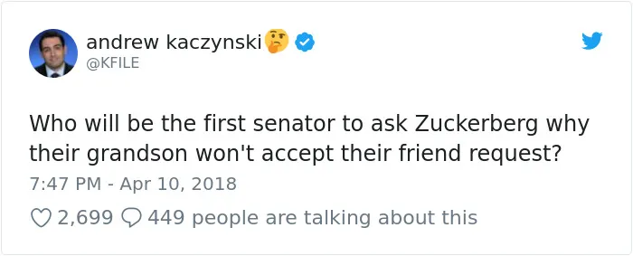 58 Hilarious Ways The Internet Trolled Mark Zuckerberg Testifying Before Congress