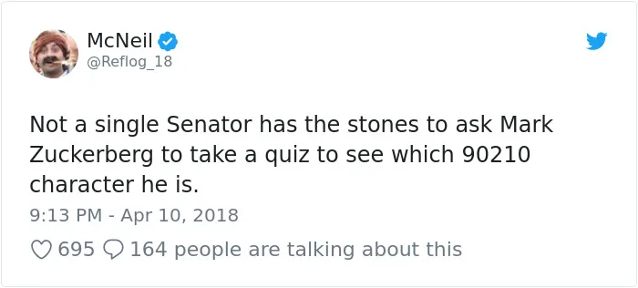 58 Hilarious Ways The Internet Trolled Mark Zuckerberg Testifying Before Congress