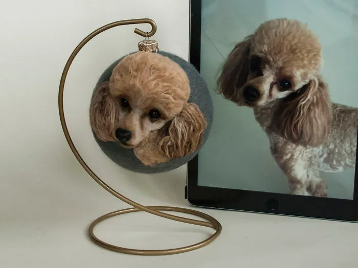 I Use Natural Sheep's Wool To Felt 3D Animal Portraits And I Love Every Model I've Created (26 Pics)