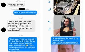 So I Got Messaged By A Scammer...