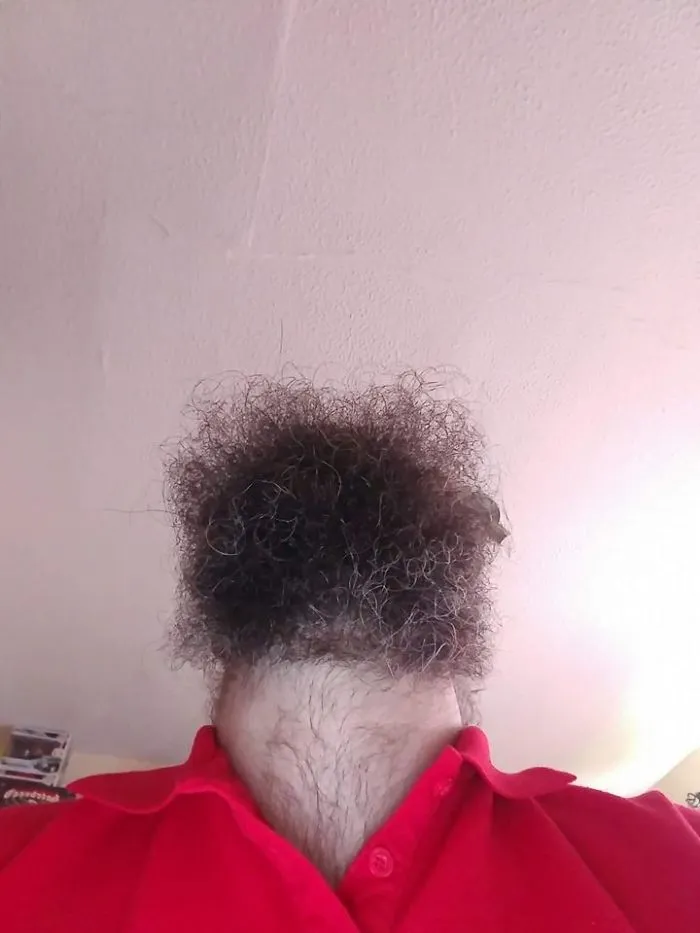 180 Hilariously Disturbing Photos Of Bearded Men Looking Straight Up