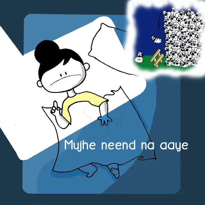 I Have Illustrated Bollywood Songs In A Very Funny Way Which Totally Relates To My Tragic Situation