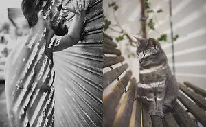 20+ Hilarious Photos Of Male Models And Cats Striking The Same Poses