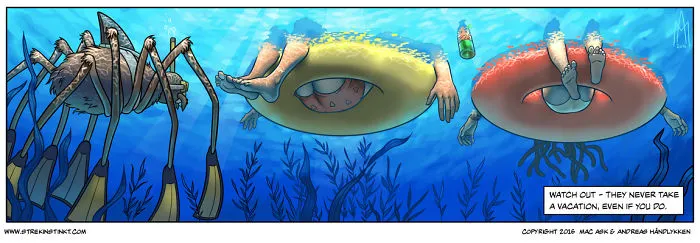 We're A Married Couple Who Illustrate Our Everyday Problems With A Surreal Twist