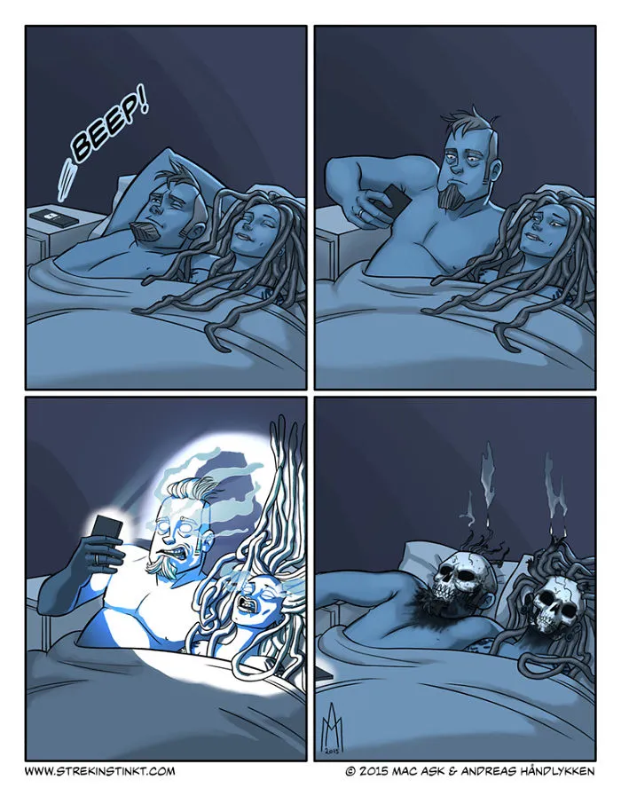 We're A Married Couple Who Illustrate Our Everyday Problems With A Surreal Twist