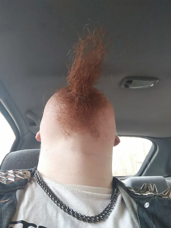180 Hilariously Disturbing Photos Of Bearded Men Looking Straight Up