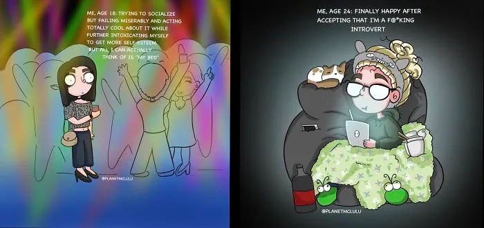 17 Slice Of Life Comics From An Introverted Girl With Anxiety And Big Dreams