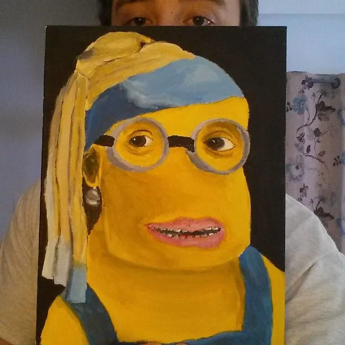 Artist Does Odd "Artwork" Of The Minions And You Will Surely Find Them Cute Ugly