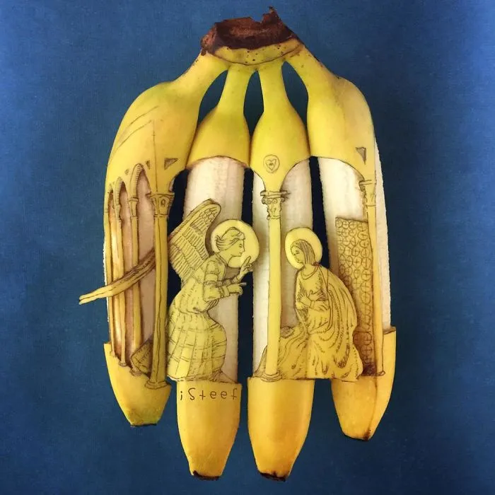Artist Transforms Bananas Into Works Of Art, And The Result Is Surprisingly Good