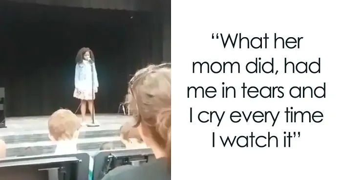 Mother Saves Her Daughter During A Talent Show, And Now Everyone Is Crying
