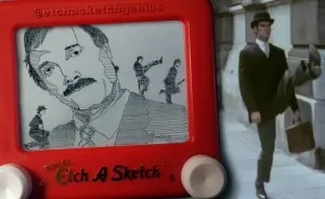 This Artist Spends 1000's Of Hours Etch-A-Sketching