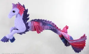 It Took Months For Me To Make A Herd Of Mermaid Unicorns And Merhorses From Yarn...