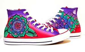 I Spent The Long Weekend Hand-Painting These Sneakers