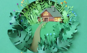 I Made Hundreds Of Paper Plants To Bring Spring Closer, Or Paper World
