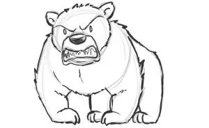 I Challenged Myself To Add One Character A Day To This Bear Drawing For 19 Days Until I Got This Result