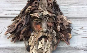 I Have Been Sculpting Faces And Bodies From Driftwood For Over 17 Years