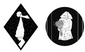 I'm Exploring Emotion And Femininity Through My Black And White Illustration Series