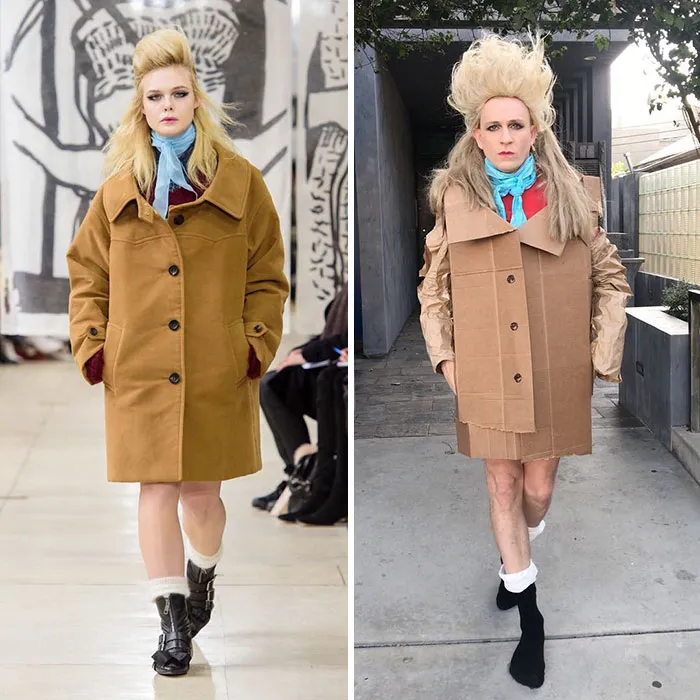 Tom Lenk As Elle Fanning In Miumiu