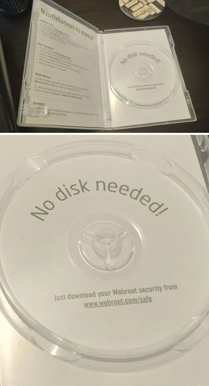 New Laptop Came With Anti-Virus Program. I Only Needed The Security Key Code Underneath A Sticker On The Bar Code. A Huge Waste Of Plastic