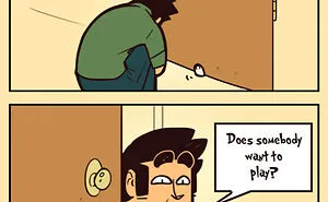 30 Socially Awkward Situations And Funny Random Thoughts That Gained This Artist 100,000 Followers